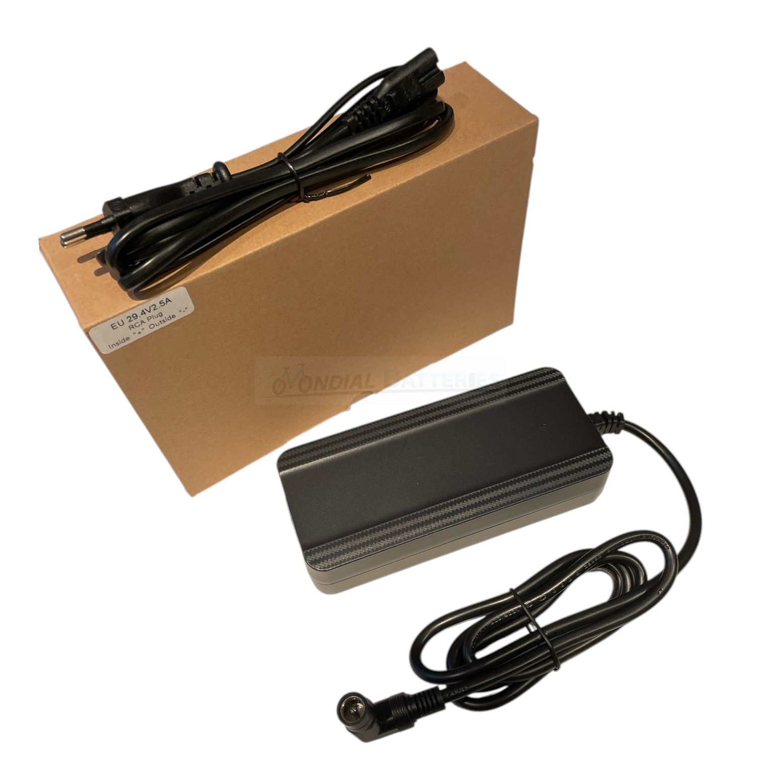 Chargeur Universel RCA pour vélo 26V - 2,5A